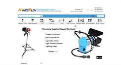 Desktop Screenshot of kinosun.com